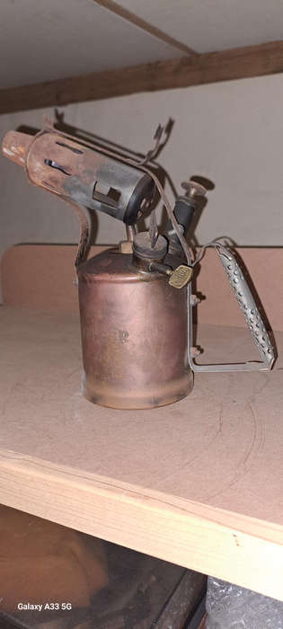 vintage Originla Digger 1pt copper blow torch