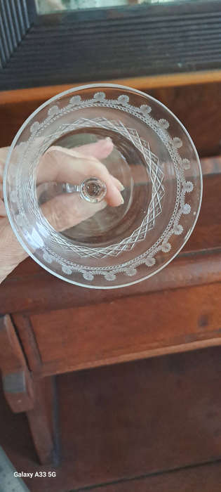 Pall Mall Lady Hamilton glass Victorian