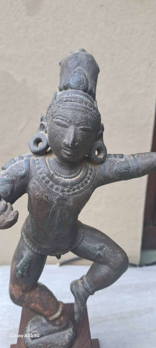 Dancing Krishna antique