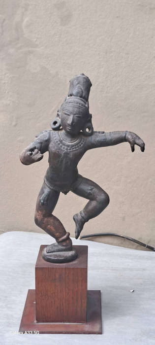 Dancing Krishna antique