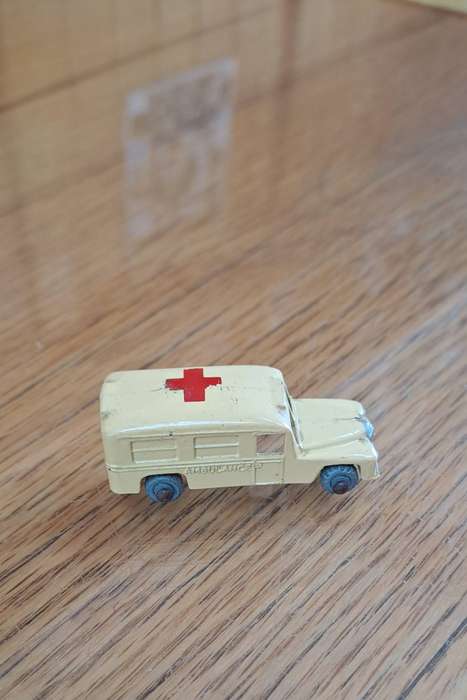 Lesney Matchbox No 14b Ambulance still nice