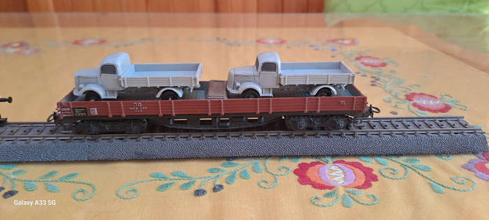 Märklin No. 391/2 Wagon Freight Car Court Low-Sided Wagon Truck HO
