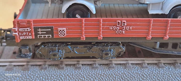 Märklin No. 391/2 Wagon Freight Car Court Low-Sided Wagon Truck HO