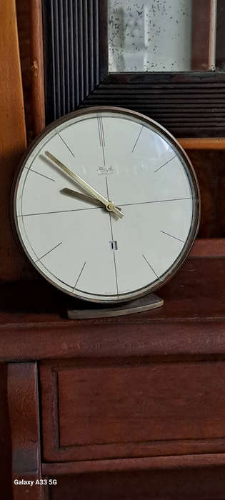 Keinzle Automatic desk clock Art Deco working with date