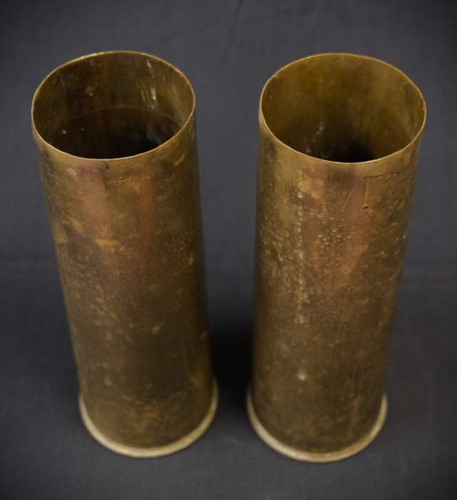 Pair of Brass Shell Casings