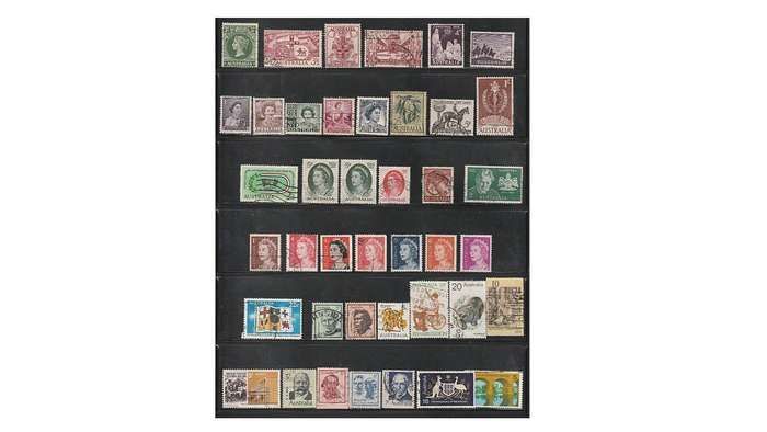 Australia 5 page selection