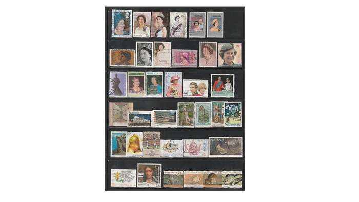Australia 5 page selection