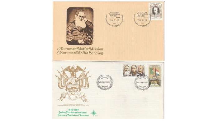 History Commemorative Cover 10 Off selection with informative insert sheets.