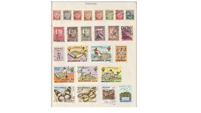 Mozambique 2 page selection