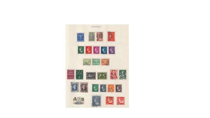 Netherlands 6 Page selection of used stamps