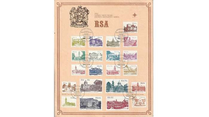 Republic of South Africa 2 Off 1982 4th Definitive Issue