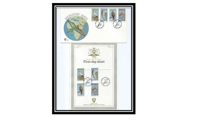 Bird Selection of 18 FDC, First Day Sheets and Postcards.