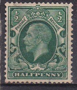 Great Britain 1934-36 KG v definitive issue 1/2d MM