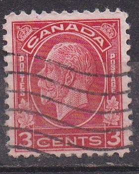 Canada 1932 King George v definitive 3c die i FU