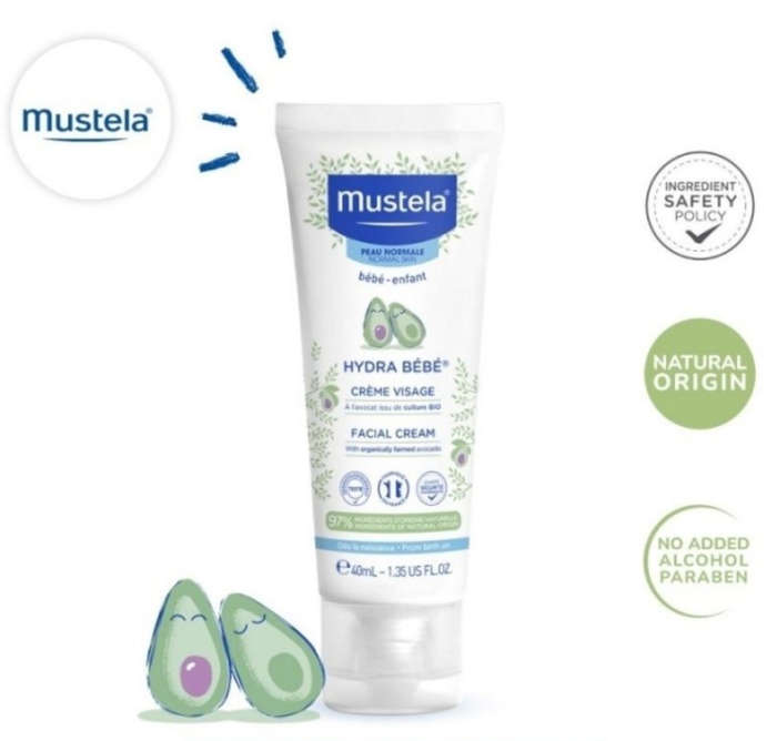 Mustela Hydra Bebe Facial Cream 40ml
