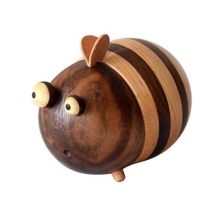 Bee shaped toothpick holder