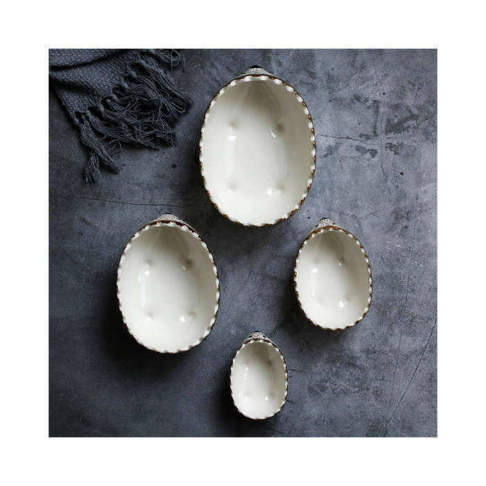 Nordic Style Hedgehog Measuring Bowls Set of Four