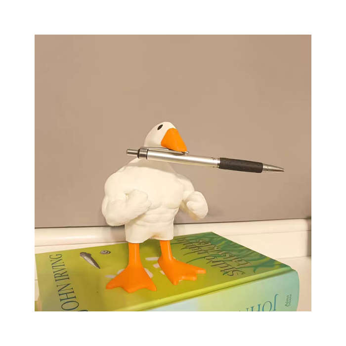 Buff Duck Figurine with magnetic
