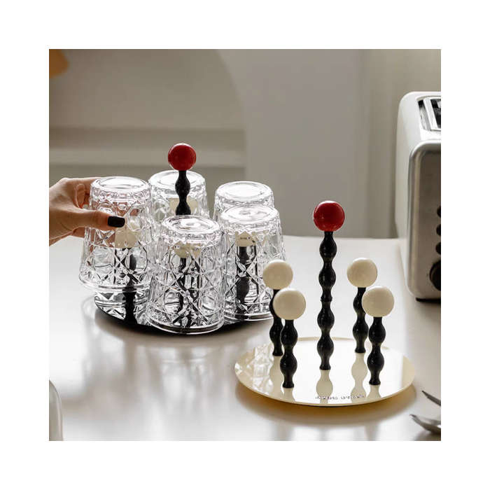 Rotating Six Cups Stand