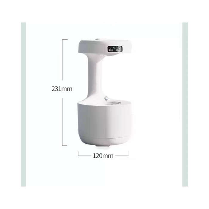 Anti-Gravity Water Droplet Humidifier