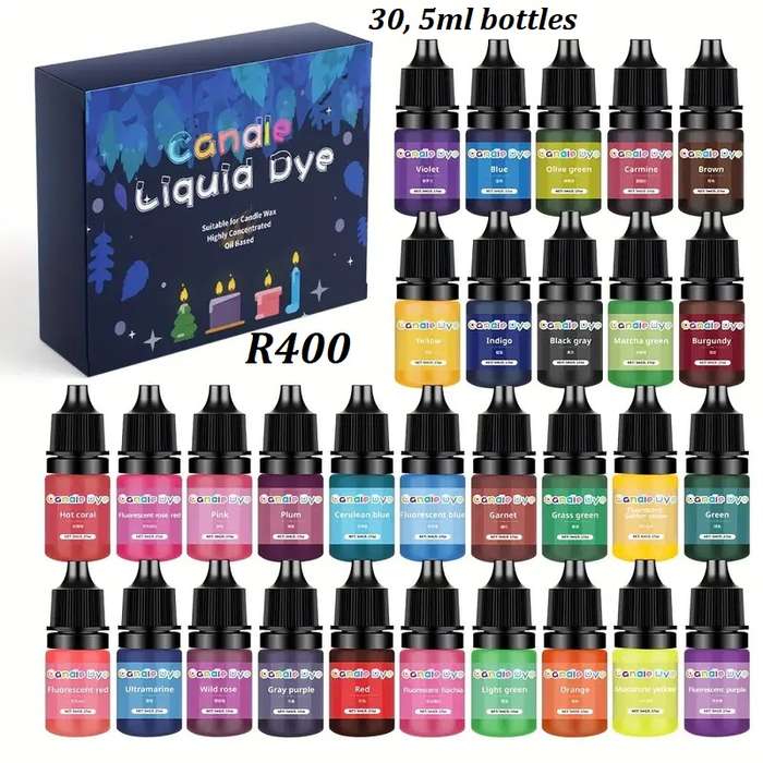 Liquid Candle Dye for Soap and Candle Making