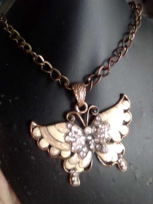Butterfly And Chain Necklace