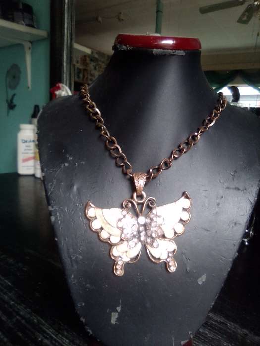 Butterfly And Chain Necklace