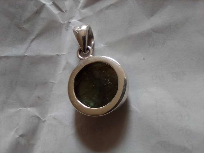 Labradorite Gemstone Silver Pendant