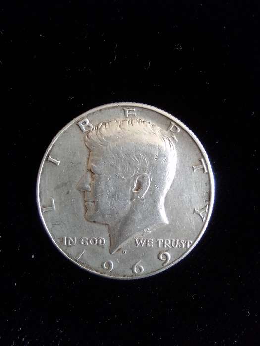 1969 D Kennedy Half Dollar