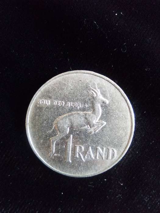 South African One Rand Coins - 1990
