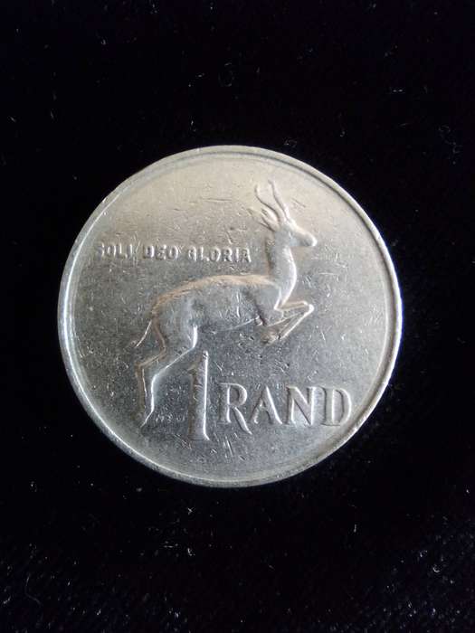 South African One Rand Coins - 1990