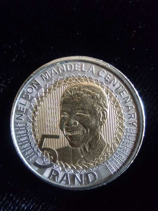 2018 Nelson Mandela R5 coin