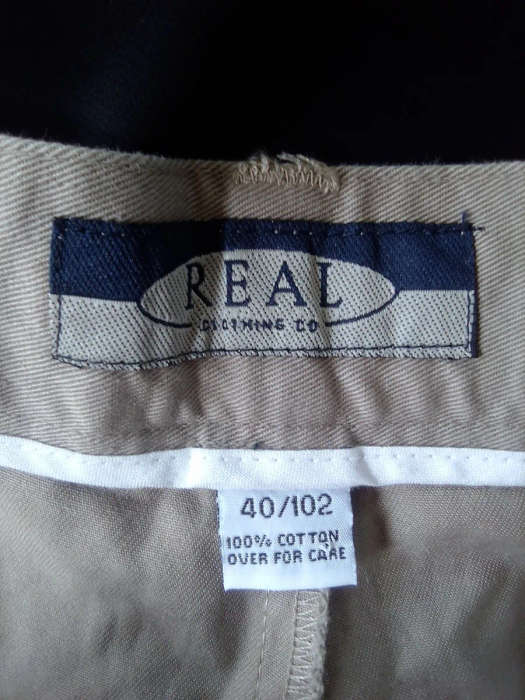 Men's Khaki Trousers - Real
