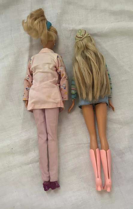 Two Vintage Barbie Dolls