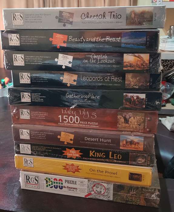 RGS - 12 x 1,500 Piece Puzzles