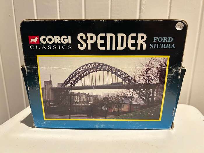 CORGi no 96012 The SPENDER TV show FORD SIERRA police car from the BBC TV Series dates 1995