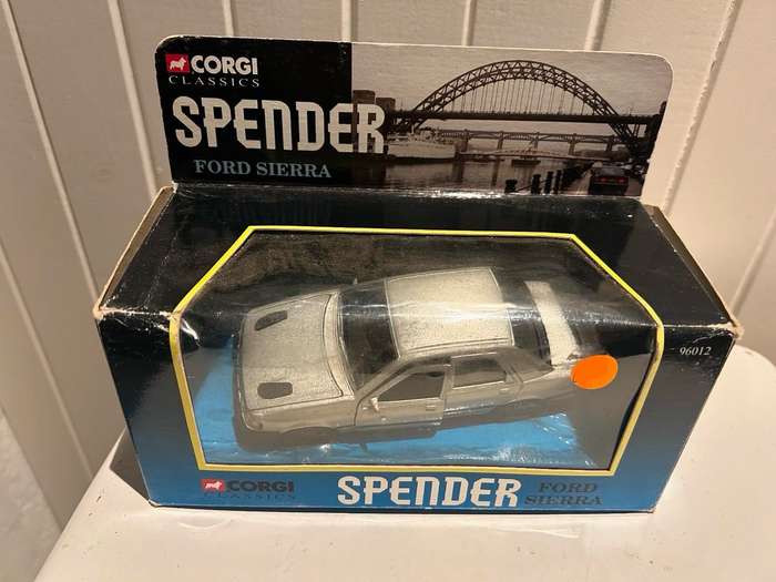 CORGi no 96012 The SPENDER TV show FORD SIERRA police car from the BBC TV Series dates 1995