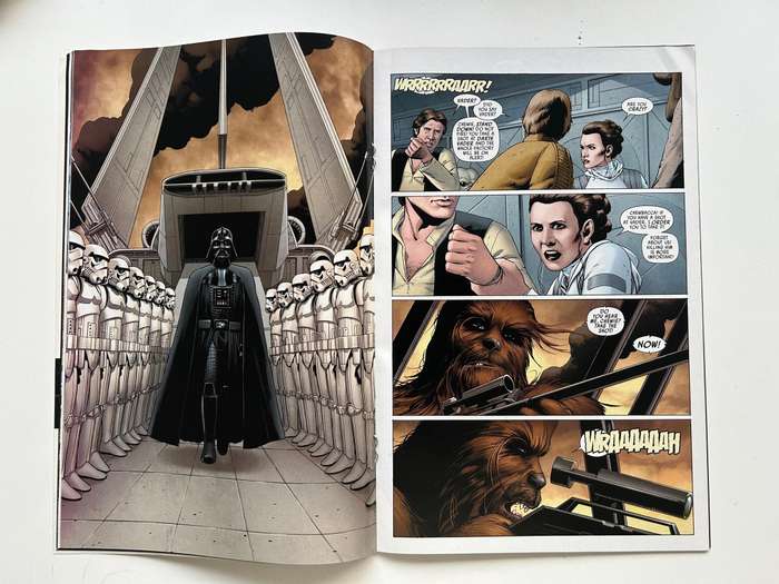 2015 MARVEL  Star Wars Vol 2 series No 1 6th printing with Rare ERROR cover