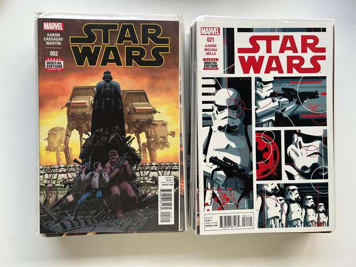 2015 MARVEL  Star Wars Vol 2 series 61 of 72 comics