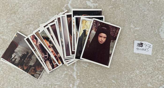 Vintage DUNE 1984 movie stickers lot of 215 by PANINI Italy