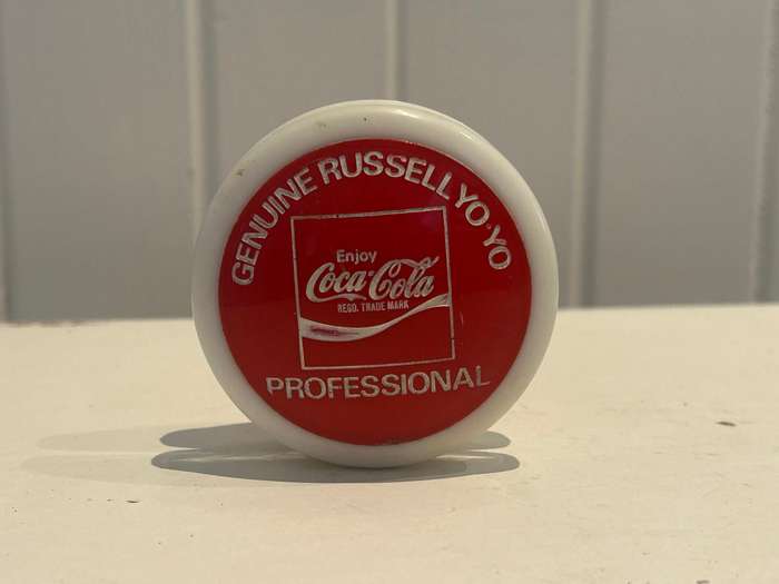 South African 1976 RUSSELL PROFESSIONAL COCA COLA COKE YoYo English & Afrikaans version