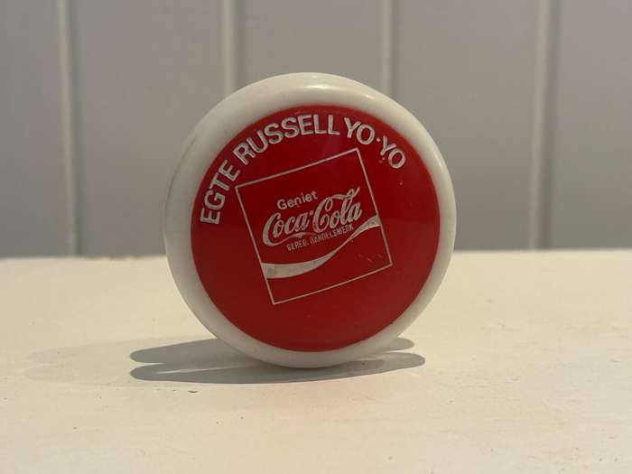 South African 1976 RUSSELL PROFESSIONAL COCA COLA COKE YoYo English & Afrikaans version