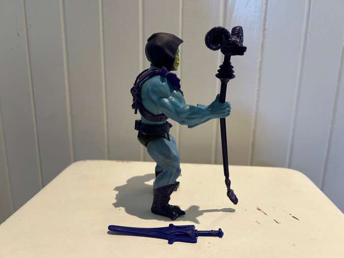 Original Vintage SKELETOR Soft Head 1981 from He-man Masters of the Universe range