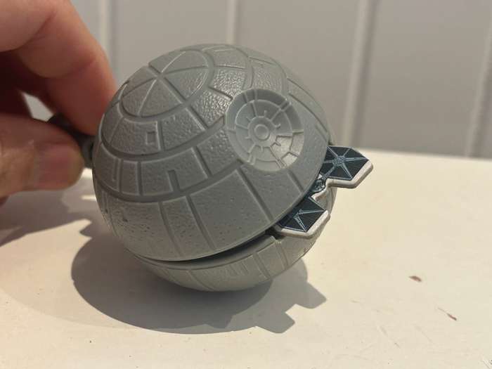 Star Wars Trilogy 1997 DEATH STAR fast food premium Toy by KFC
