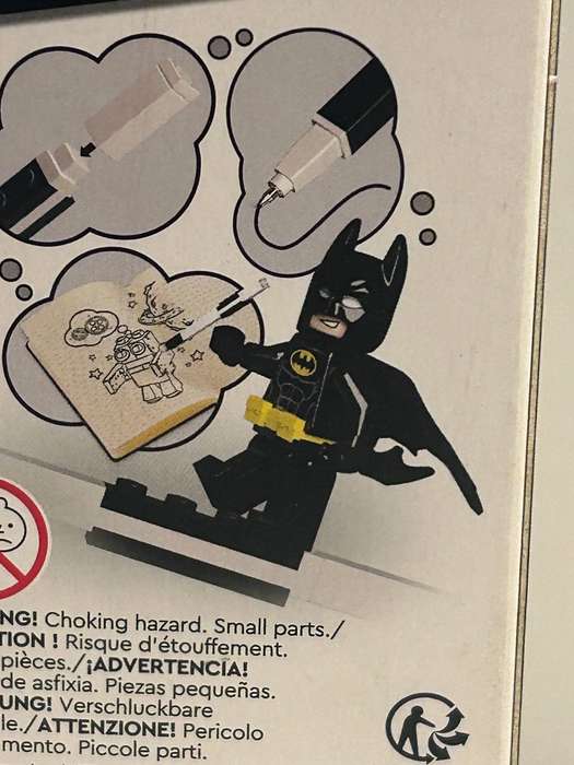 LEGO BATMAN Animated Figure & Pen mint in box