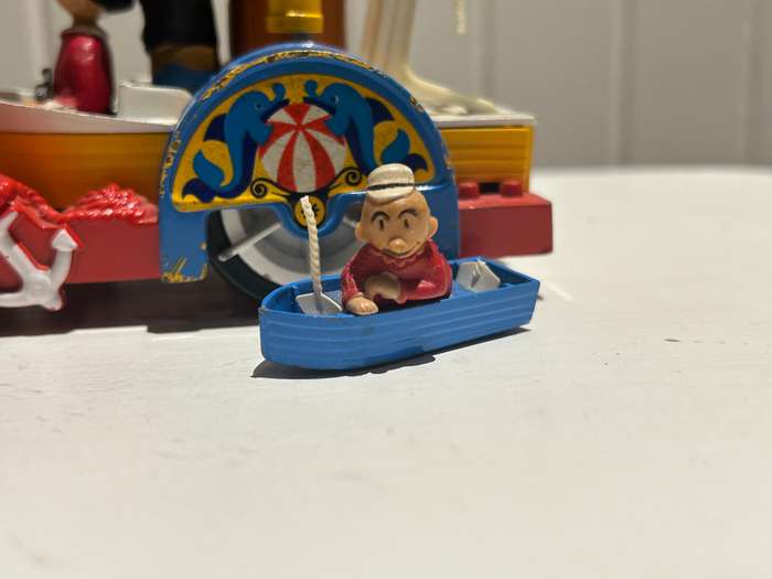 Corgi no 802 1967 POPEYE the sailor man PADDLE WAGON BOAT diecast by Corgi UK 100% original
