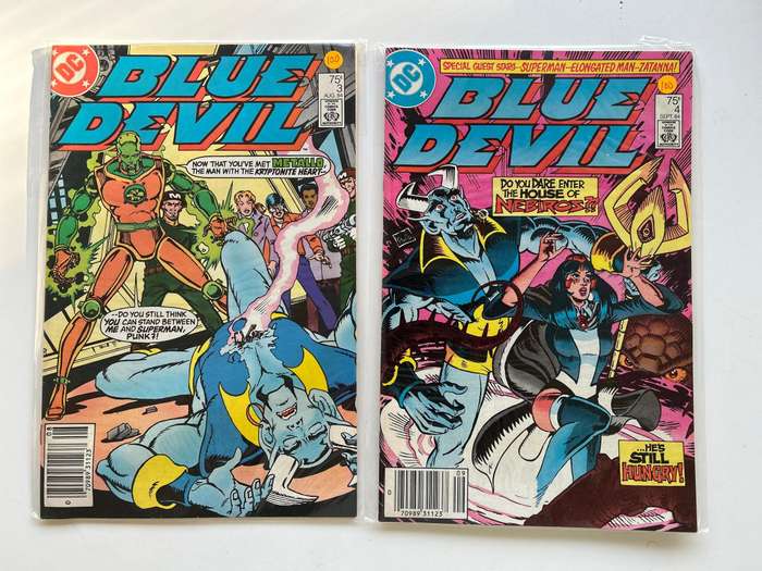 DC comics 1st appearance of all BLUE DEVIL lot of 12 comics!