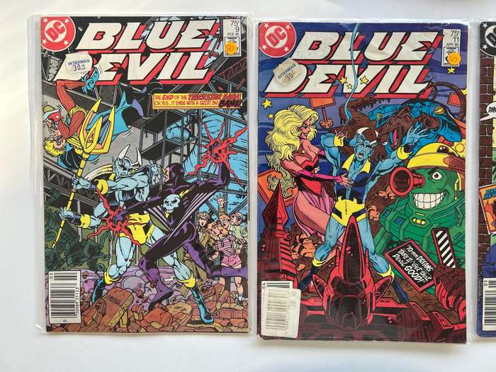 DC comics 1st appearance of all BLUE DEVIL lot of 12 comics!