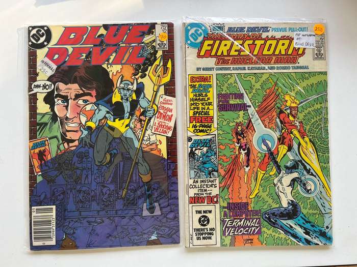 DC comics 1st appearance of all BLUE DEVIL lot of 12 comics!