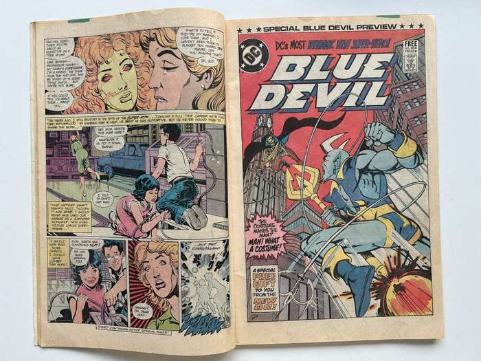 DC comics 1st appearance of all BLUE DEVIL lot of 12 comics!